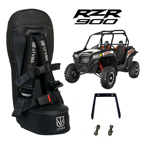 UTVMA '08-'14 Polaris RZR 800 Bump Seat - Black