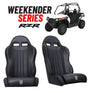 UTVMA '12-'22 Polaris RZR 570 Weekender Series Front Suspension Bucket Seats - Pair