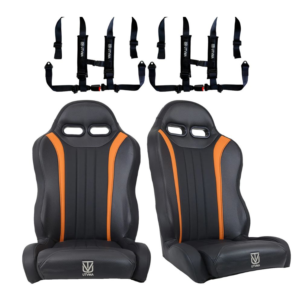 UTVMA '14-'18 Can-Am Maverick Sport Weekender Front Suspension Bucket Seats - Pair
