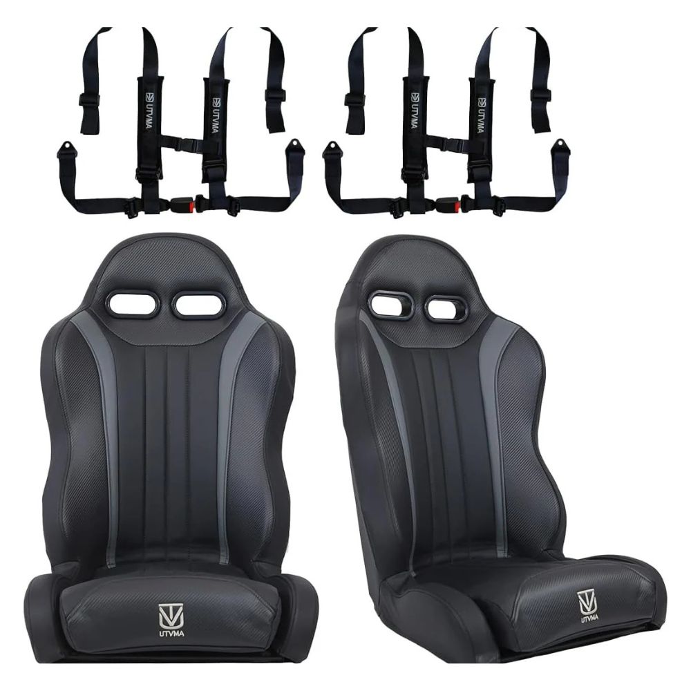 UTVMA '14-'18 Can-Am Maverick Sport Weekender Front Suspension Bucket Seats - Pair