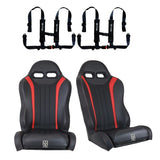 UTVMA '14-'18 Can-Am Maverick Sport Weekender Front Suspension Bucket Seats - Pair