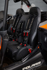 UTVMA '14-'23 Polaris RZR 1000 Elite Series Front & Rear Bench Seat w/ Harnesses