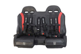 UTVMA '14-'23 Polaris RZR 1000 Elite Series Front & Rear Bench Seat w/ Harnesses