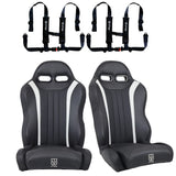 UTVMA '14-'23 Polaris RZR 900 Front & Rear Weekender Series Suspension Bucket Seats