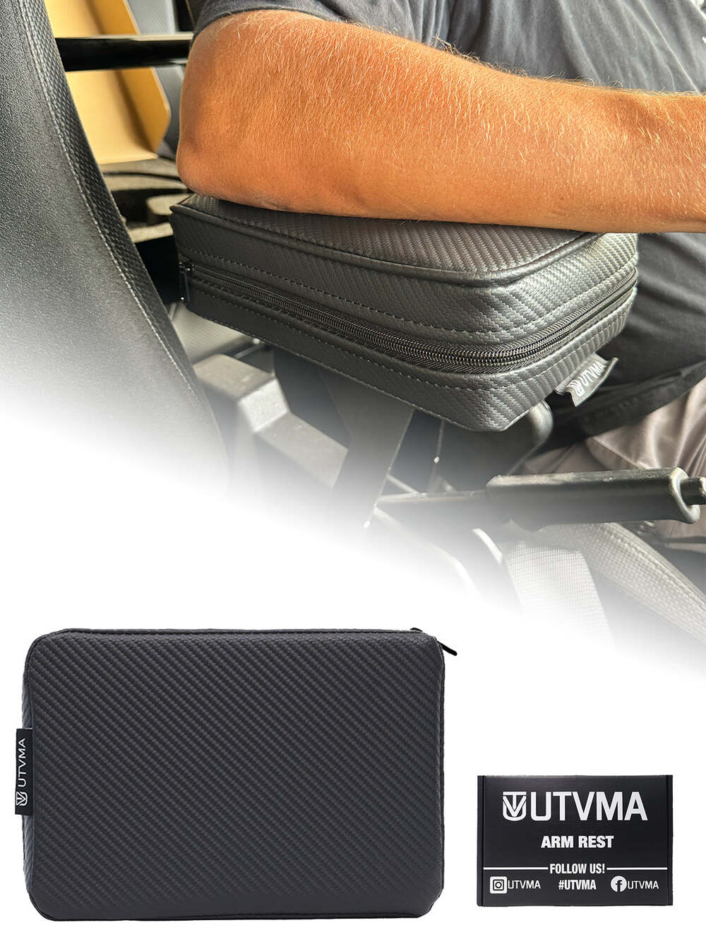 UTVMA '15-'24 Polaris RZR 570/ Trail Armrest w/ Bracket