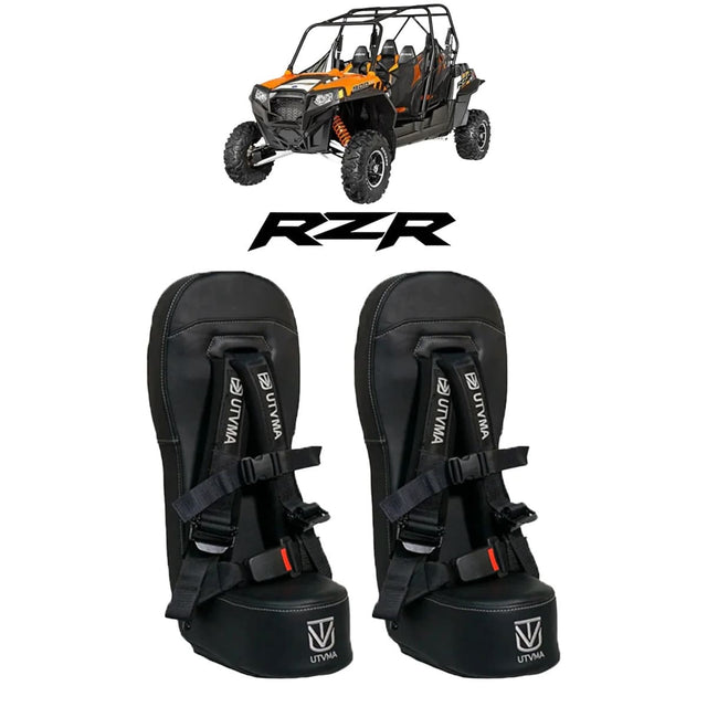 UTVMA '15-'24 Polaris RZR 4 900 Front & Rear Bump Seat Set