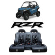 UTVMA '15-'25 Polaris RZR Trail/ S Front Bench Seat w/ Harnesses