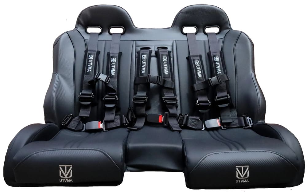 UTVMA '15-'25 Polaris RZR Trail/ S Front Bench Seat w/ Harnesses