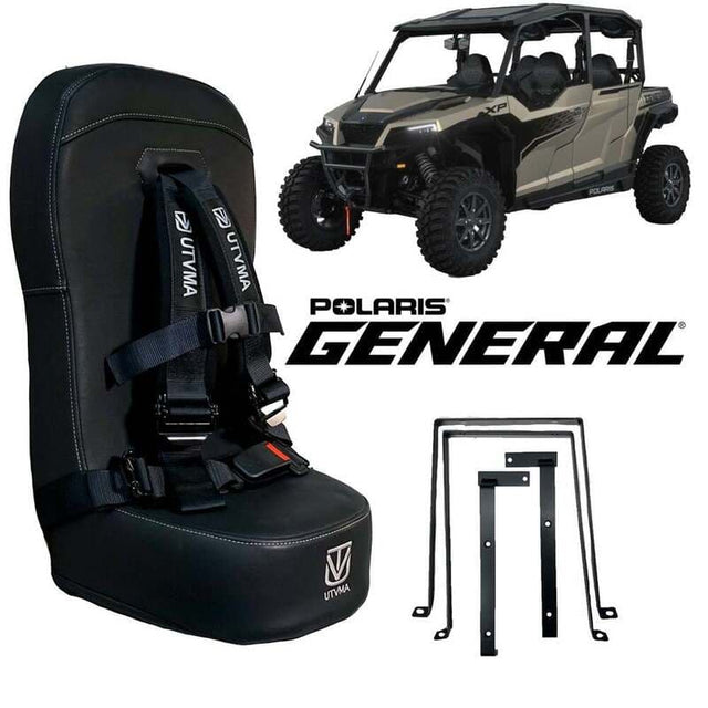 UTVMA '16-'25 Polaris General Front & Rear Bump Seat