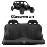 UTVMA '17-26' Can-Am Maverick X3 Rear Bench Seat W/ Harnesses