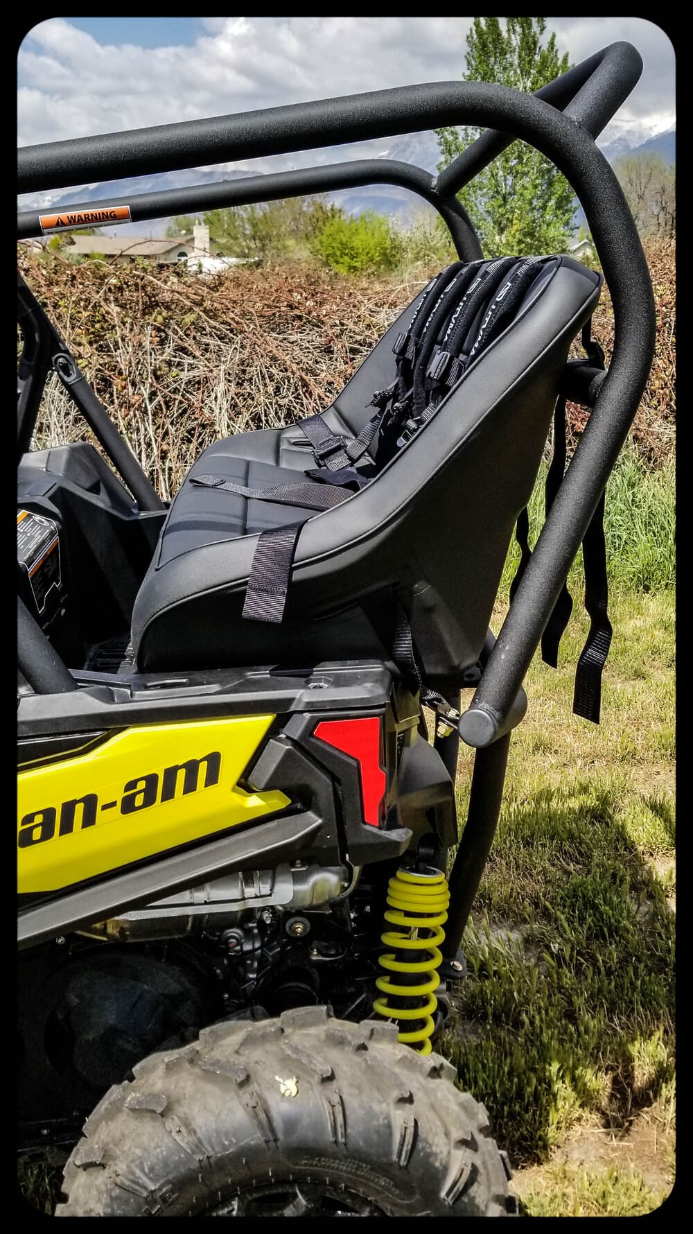 UTVMA '18-'25 Can-Am Maverick Trail Backseat & Roll Cage Kit