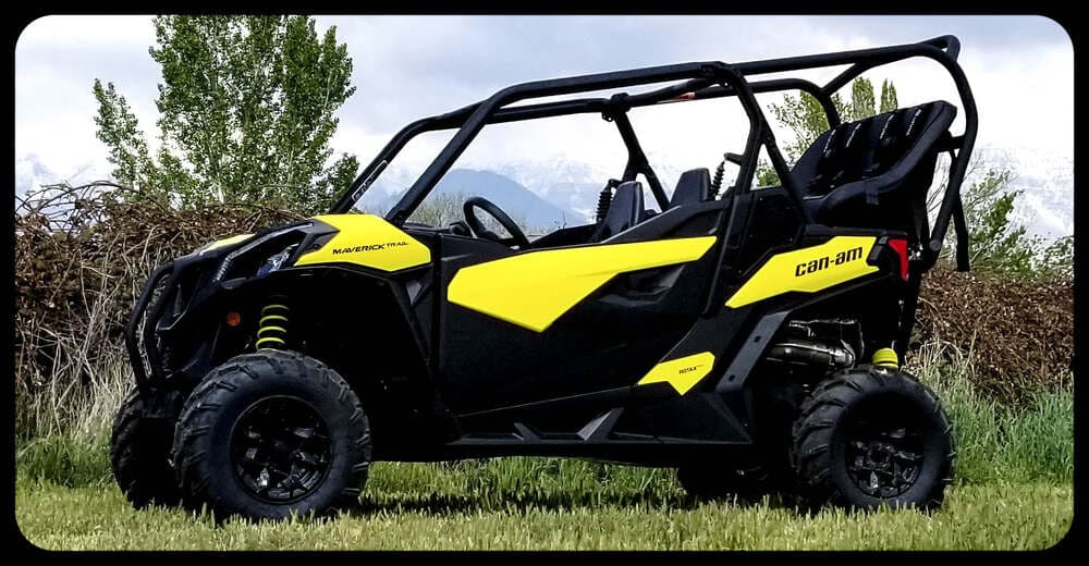 UTVMA '18-'25 Can-Am Maverick Trail Backseat & Roll Cage Kit