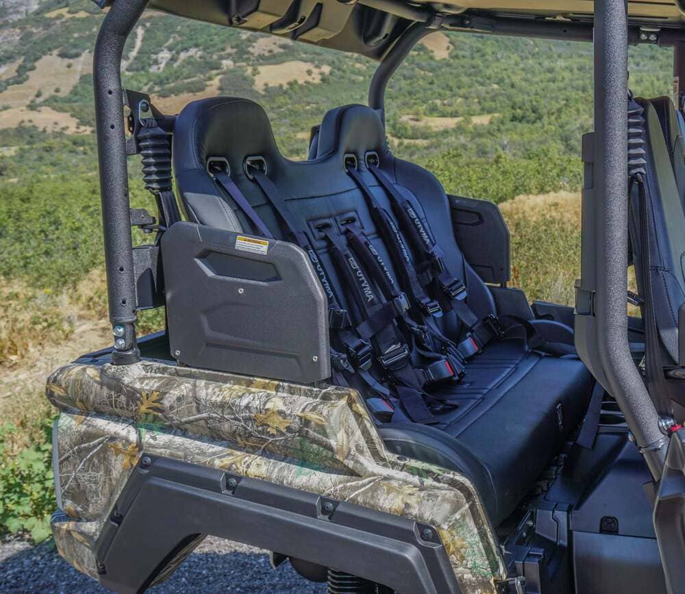 UTVMA '18-'25 Yamaha Wolverine X4 Rear Bench Seat w/ Harnesses