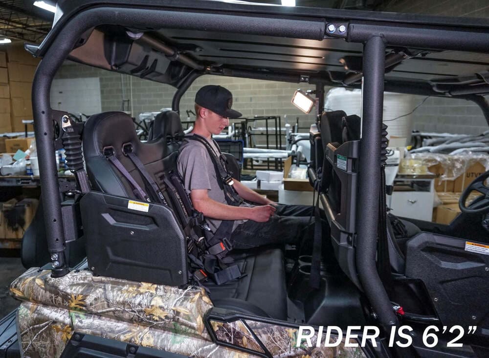 UTVMA '18-'25 Yamaha Wolverine X4 Rear Bench Seat w/ Harnesses