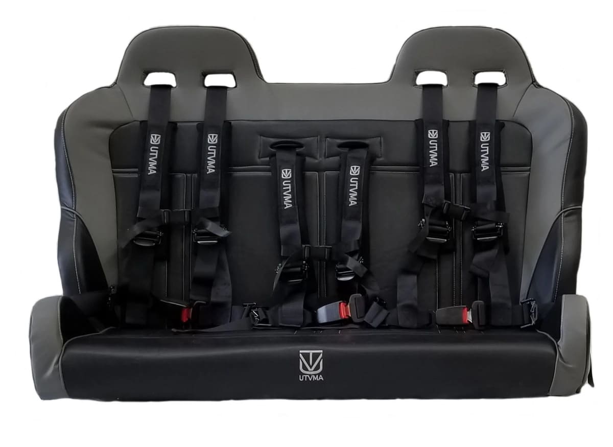 UTVMA '18-'25 Yamaha Wolverine X4 Rear Bench Seat W/ Harnesses