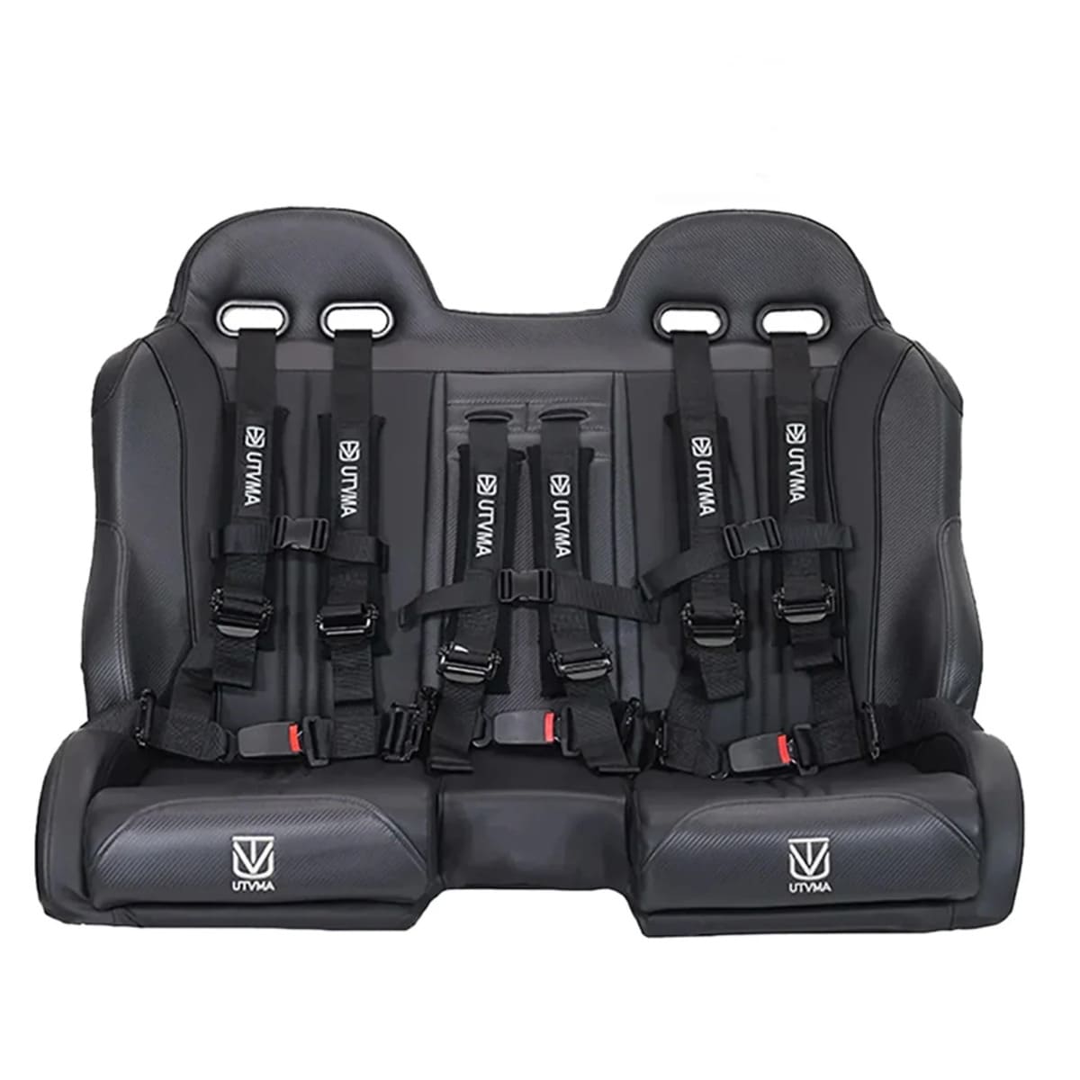 UTVMA '19-'25 Can-Am Maverick Sport Max Front Bench Seat With Harnesses