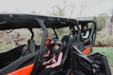 UTVMA '19-'25 Can-Am Maverick Sport Max Rear Bench w/ Harnesses