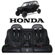 UTVMA '19-'25 Honda Talon 4 Rear Bench Seat w/ Harnesses