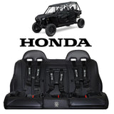 UTVMA '19-'25 Honda Talon 4 Rear Bench Seat w/ Harnesses