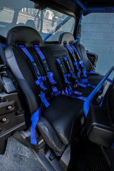 UTVMA '19-'25 Honda Talon 4 Rear Bench Seat w/ Harnesses