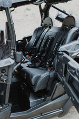 UTVMA '19-'25 Honda Talon 4 Rear Bench Seat w/ Harnesses