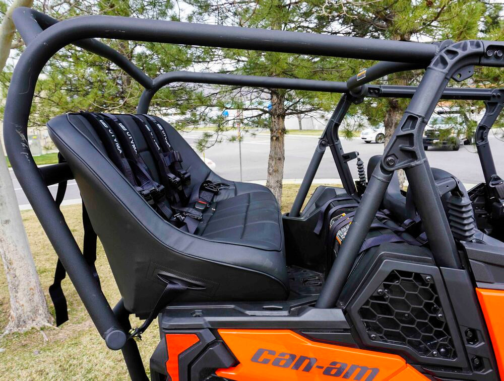 UTVMA '20-'24 Can-Am Maverick Sport Max Rear Bench & Roll Cage Kit