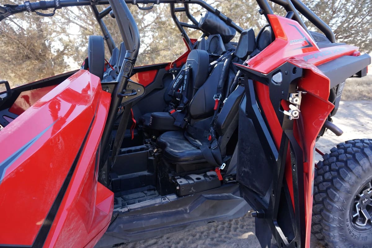 UTVMA '20-'24 Polaris RZR 4 Pro R Rear Bump Seat