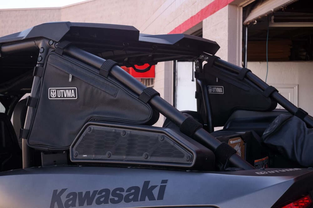 UTVMA '20-'25 Kawasaki KRX 2/ 4 Seater Trail Rack & Truss Bag - 2 Pair