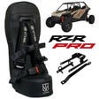 UTVMA '20-'25 Polaris RZR 4 Turbo R Rear Bump Seat - Black