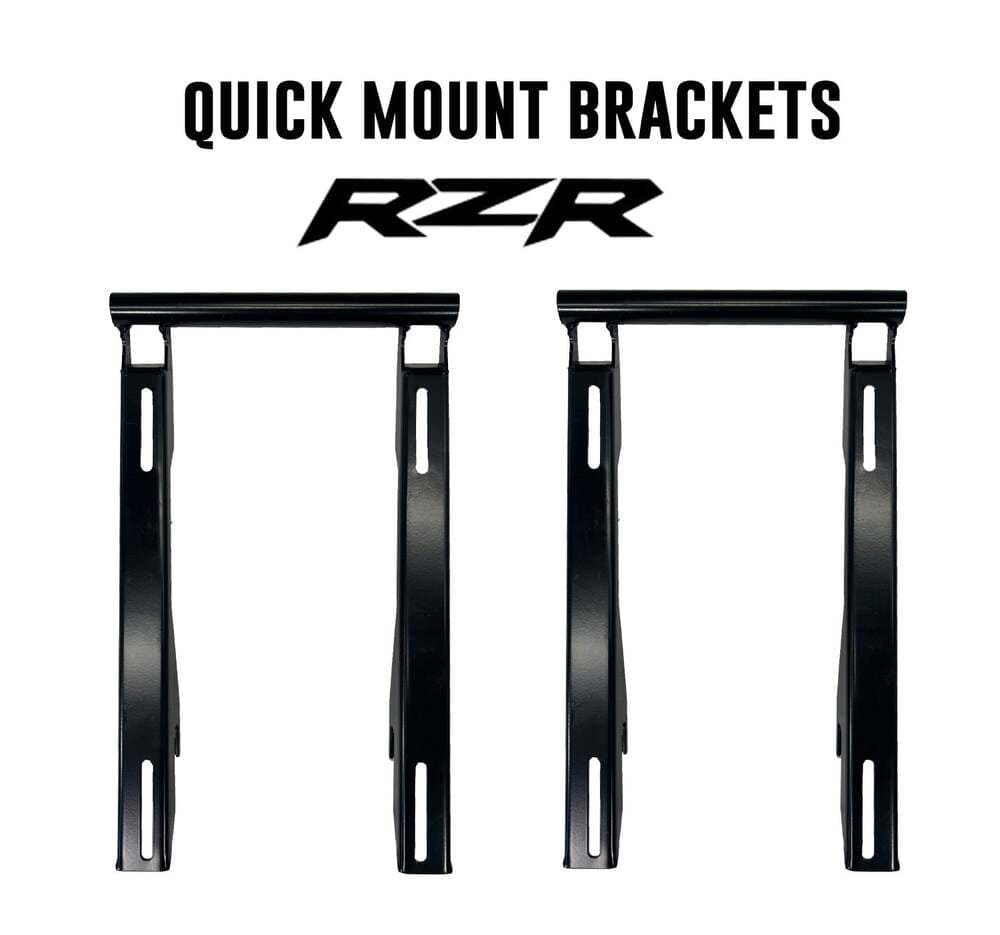 UTVMA '22-'24 Polaris RZR Pro R Weekender Series Front Bucket Seats w/ Quick Mount Bracket