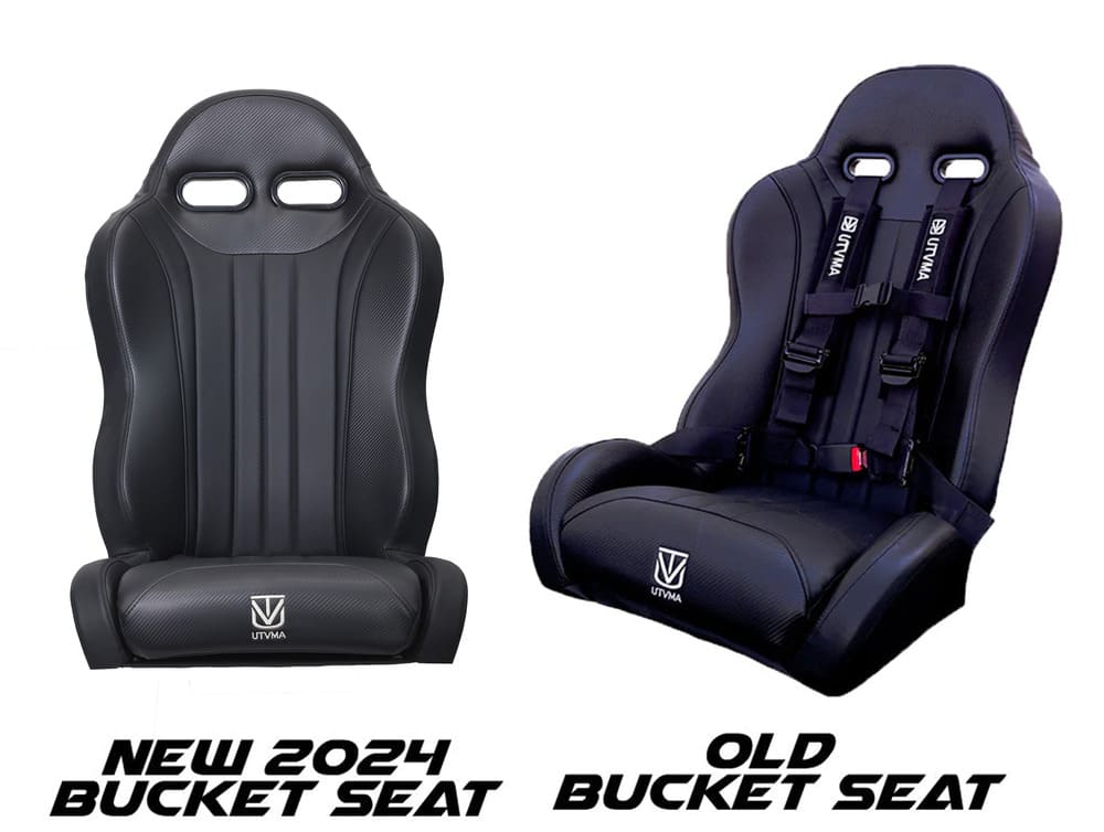 UTVMA '22-'24 Polaris RZR Pro R Weekender Series Front Bucket Seats w/ Quick Mount Bracket
