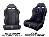 UTVMA '22-'24 Polaris RZR Turbo R 2 & 4 Seater Suspension Weekender Series Front Bucket Seats w/ Quick Mount Bracket - Pair