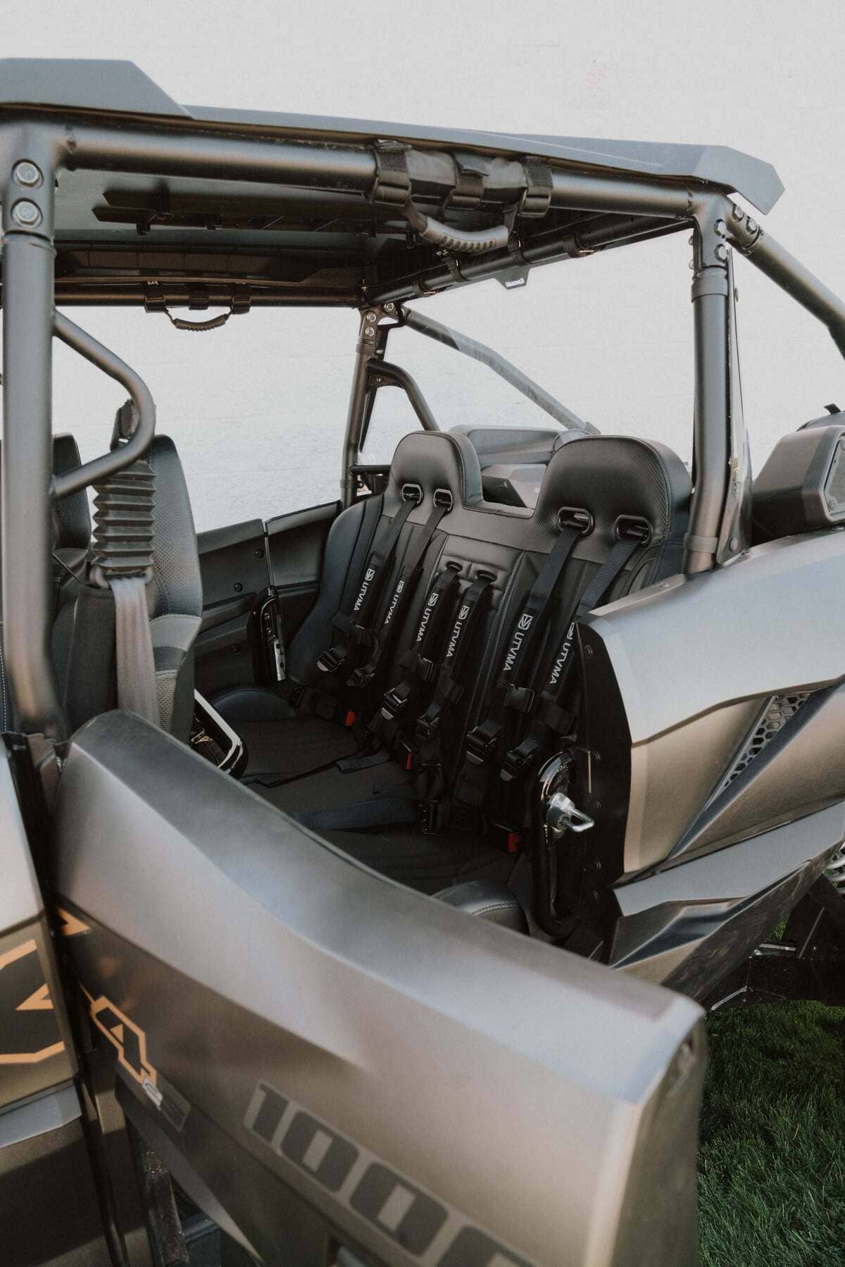UTVMA '23-'25 Kawasaki KRX 4 Rear Bench Seat w/ Harnesses