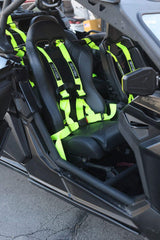 UTVMA '24-'25 Can-Am Maverick R 2 & 4 Seater Rebel Series Front Suspension Bucket Seats - Pair