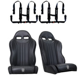UTVMA '24-'25 Can-Am Maverick R 2 & 4 Seater Weekender Series Front Suspension Bucket Seats - Pair