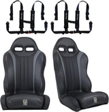UTVMA '24-'25 Can-Am Maverick R 2/4 Seater Weekender Series Pair of Front Suspension Bucket Seats