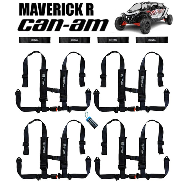 UTVMA '24-'25 Can-Am Maverick R Harness Kit