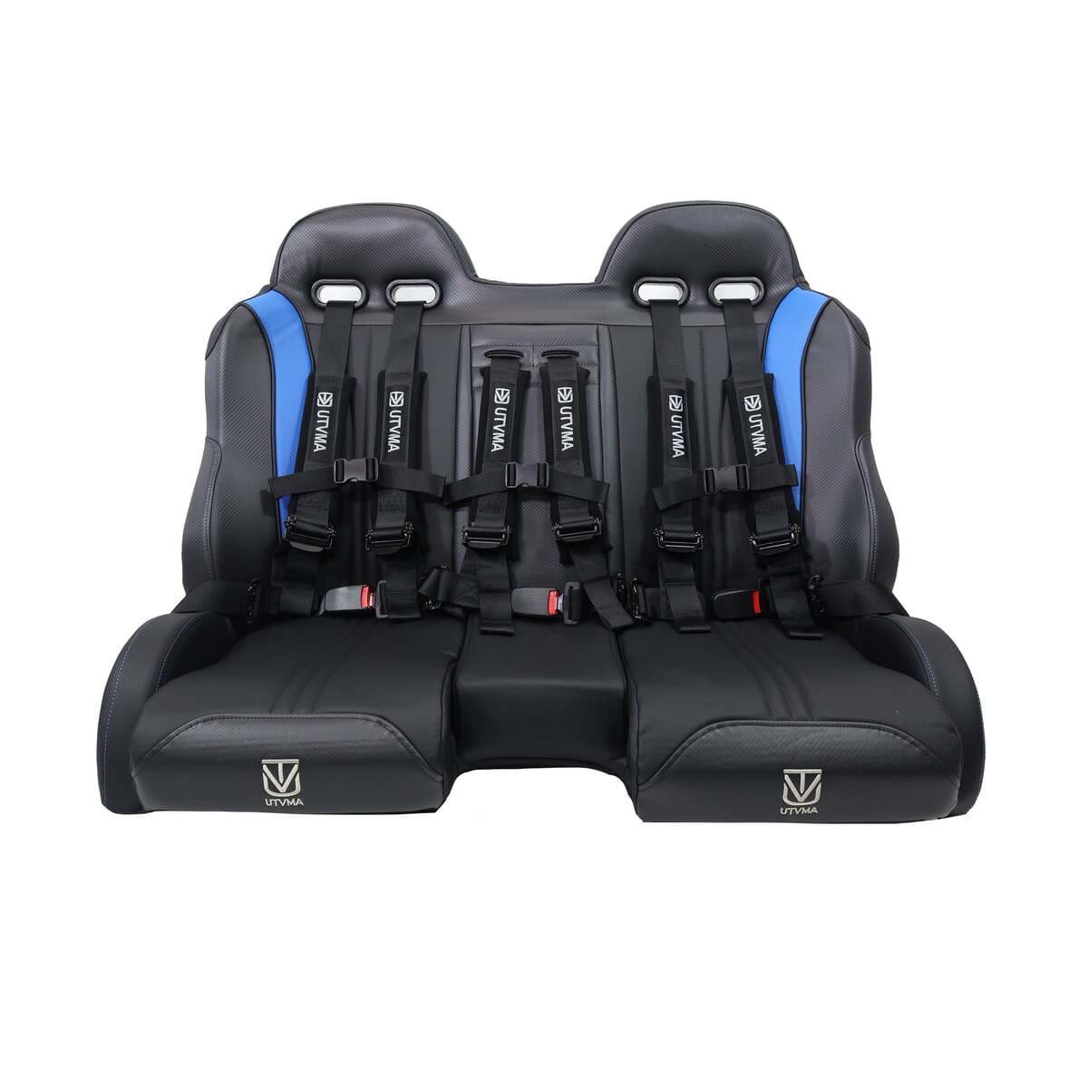 UTVMA '24+ Polaris RZR XP 1000 2 & 4 Seater Front/Rear Bench Seat w/ Harnesses
