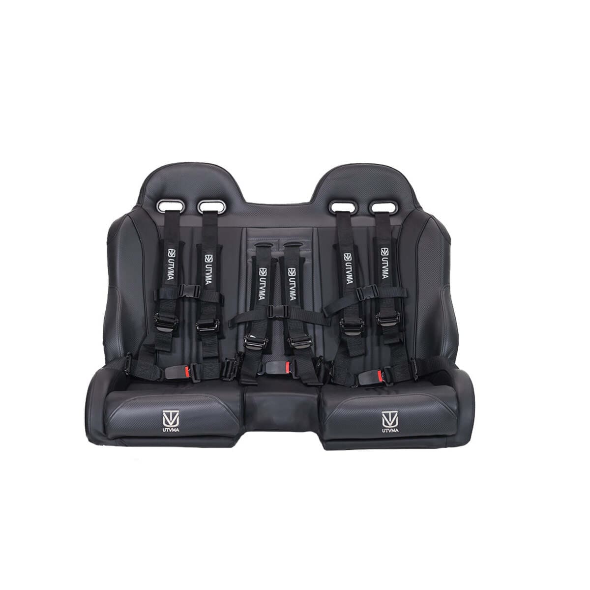 UTVMA '24+ Polaris RZR XP 1000 2 & 4 Seater Front/Rear Bench Seat w/ Harnesses
