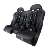 UTVMA '24+ Polaris RZR XP 1000 2 & 4 Seater Front/Rear Bench Seat w/ Harnesses