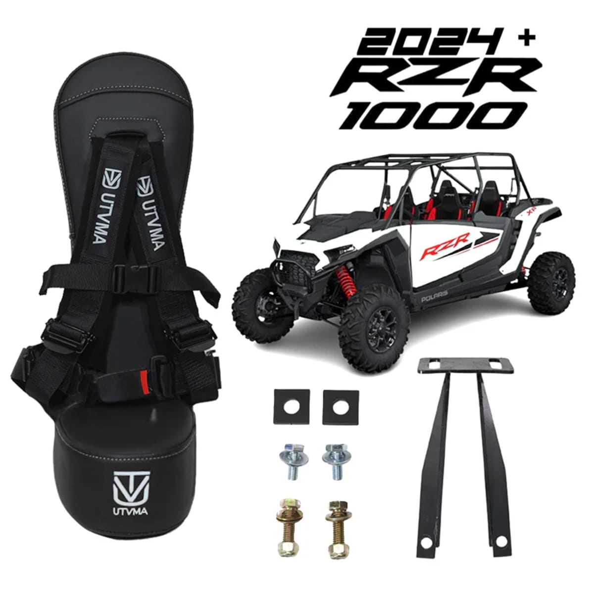 UTVMA '24+ Polaris RZR XP 1000 Rear Bump Seat