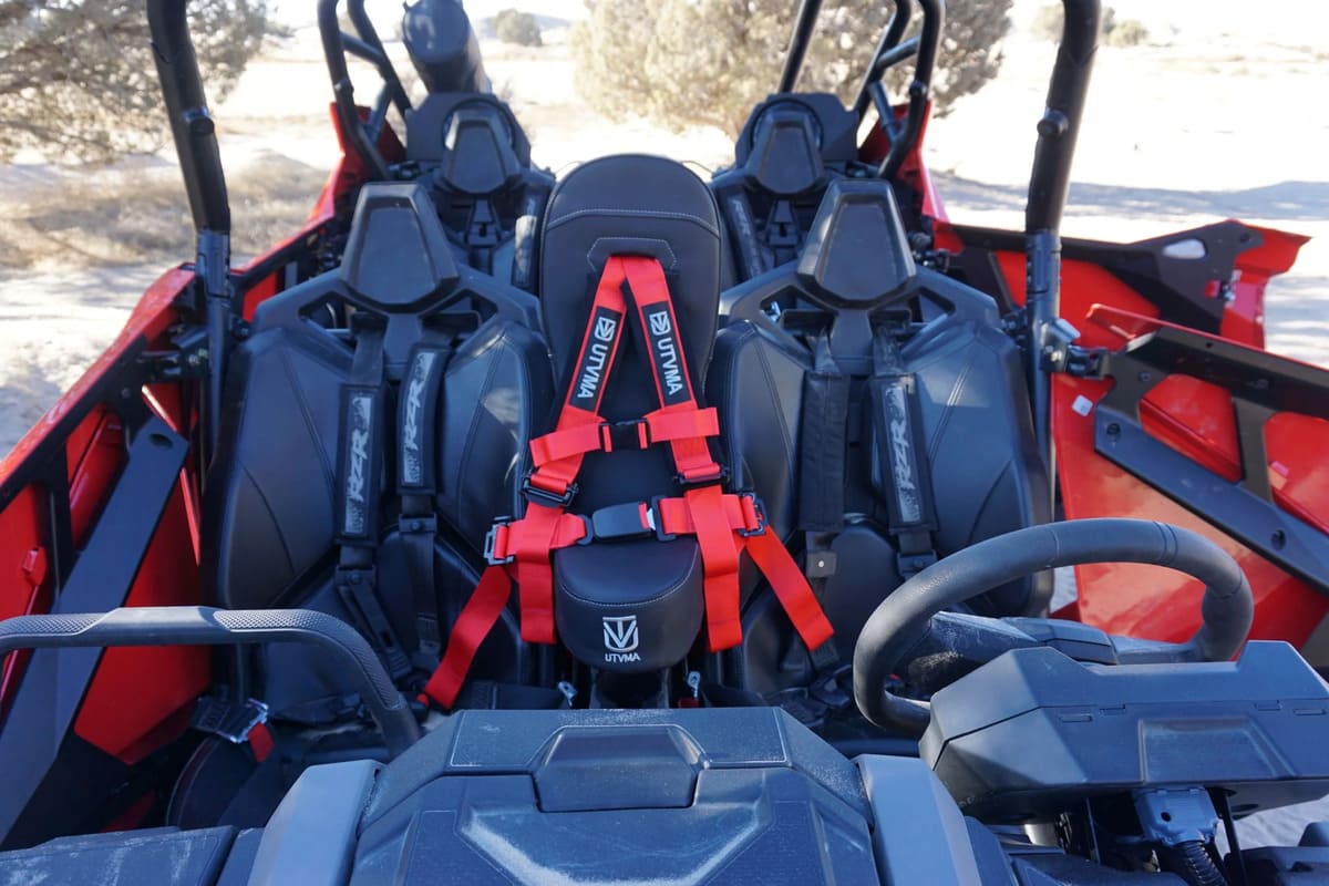 UTVMA '25+ Polaris RZR 4 Pro XP/Pro S/Pro R Front Bump Seat