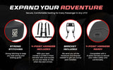 UTVMA '25+ Polaris RZR Pro S Bump Seat