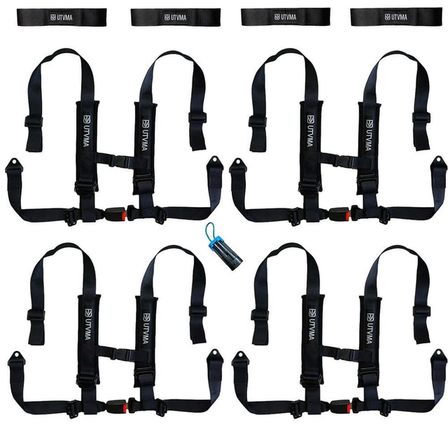 UTVMA Four Pack Auto Buckle w/ Harness Collars