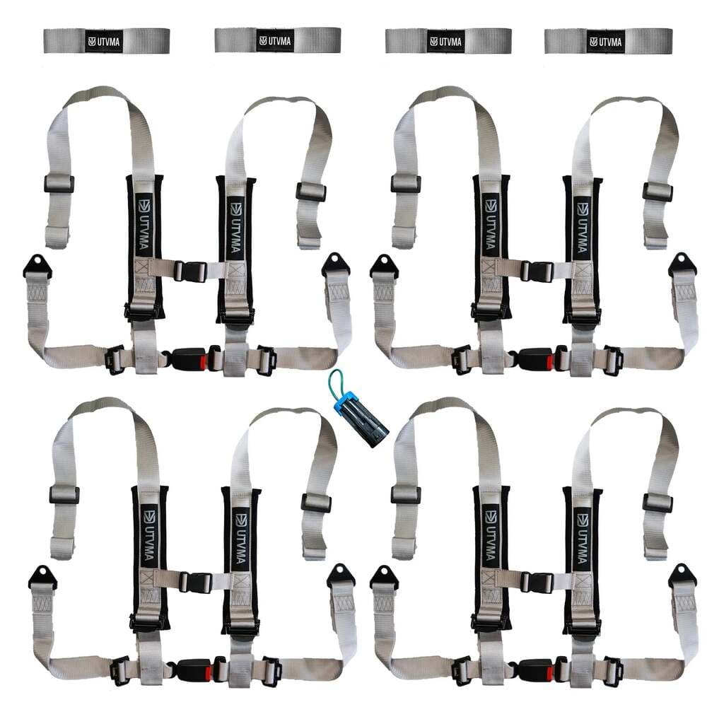 UTVMA Four Pack Auto Buckle w/ Harness Collars