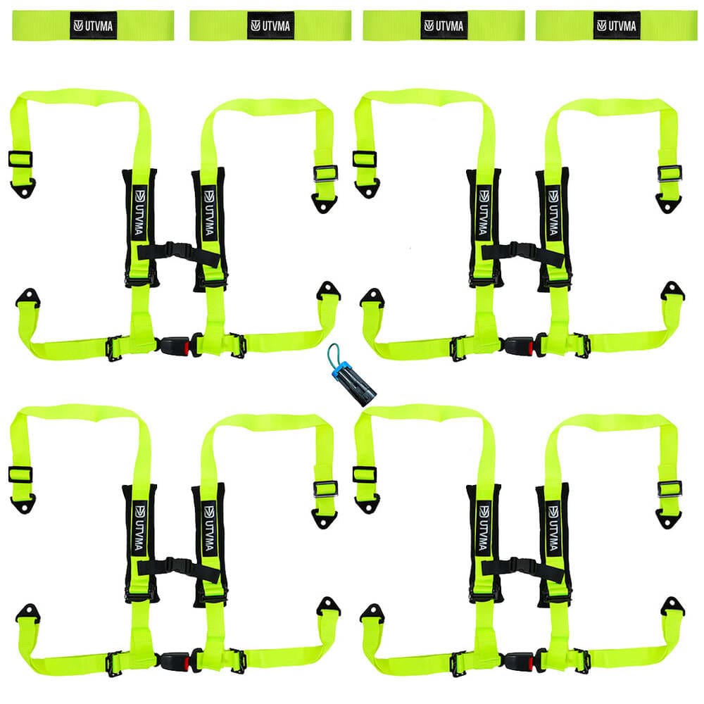 UTVMA Four Pack Auto Buckle w/ Harness Collars