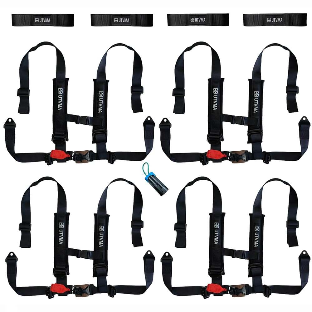 UTVMA Four Pack Auto Buckle w/ Harness Collars