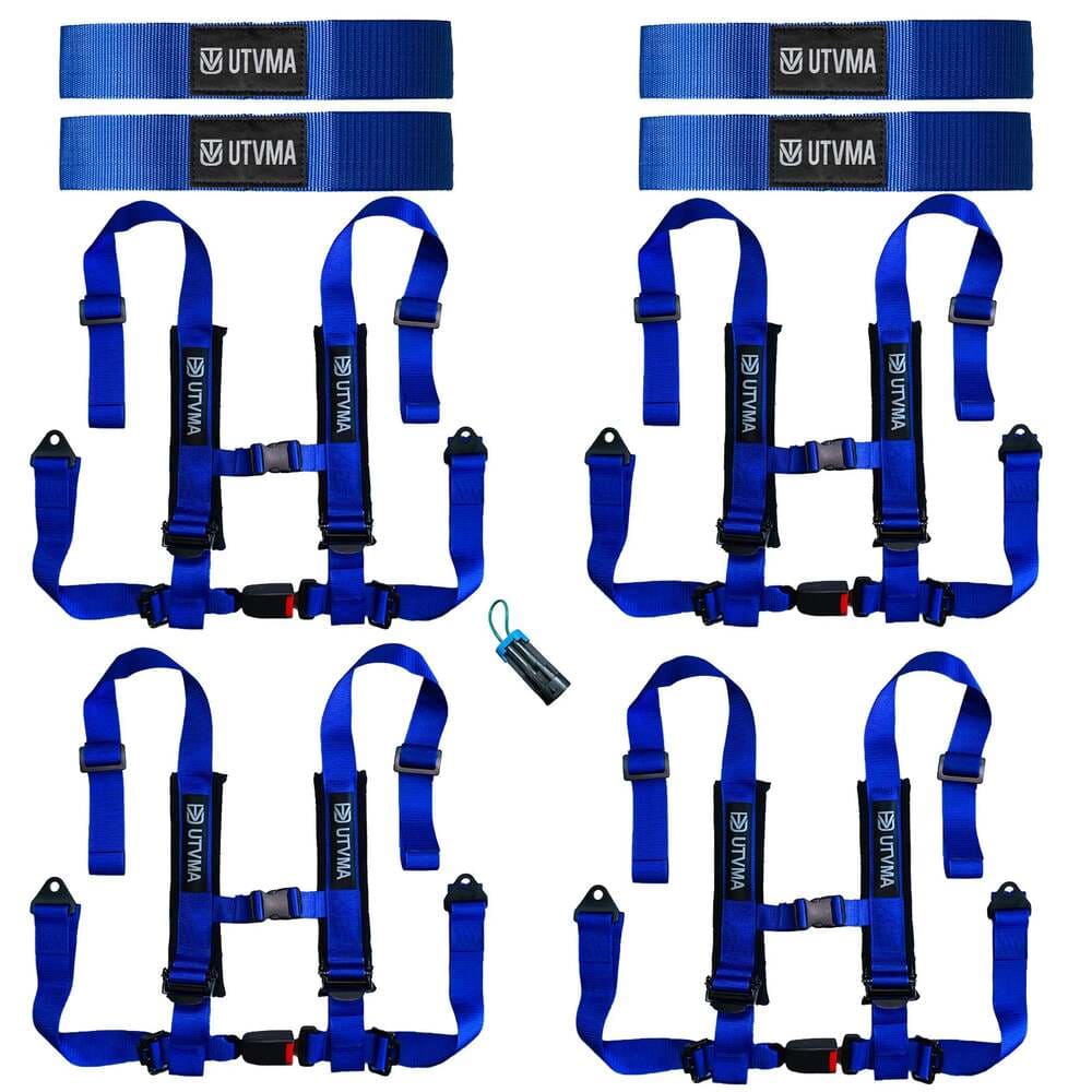 UTVMA Four Pack Auto Buckle w/ Harness Collars