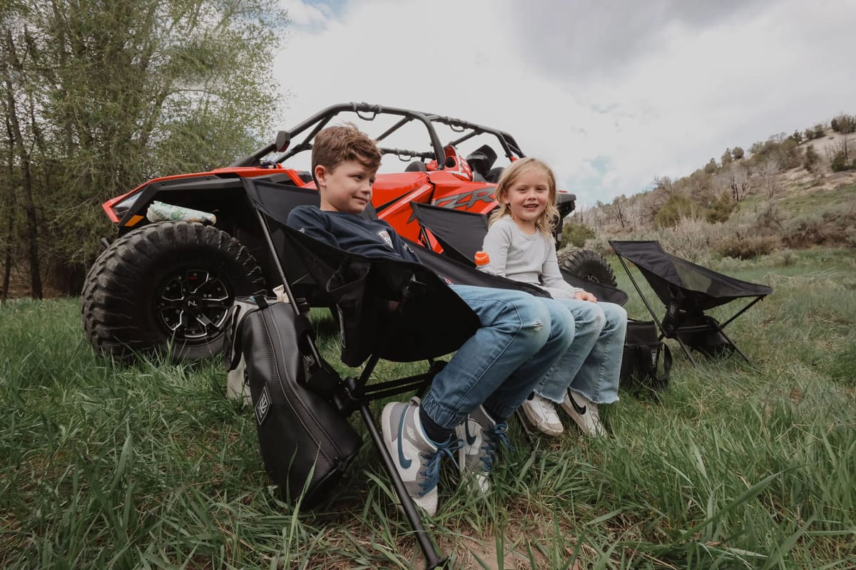 UTVMA Large Camp Chair w/ Roll Cage Bag