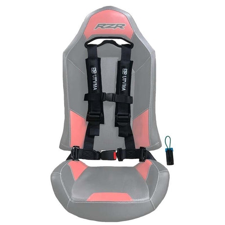 UTVMA Polaris RZR XP 1000 4-Point Harness Seat Pass Through Kit w/ Override Clip - Pair